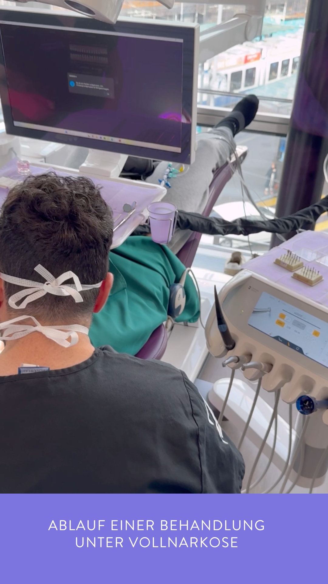 Video Narkosebehandlung Angstpatient, Zahnarzt Zürich finest smile, Dr. Brietze & Dr. Gabriel